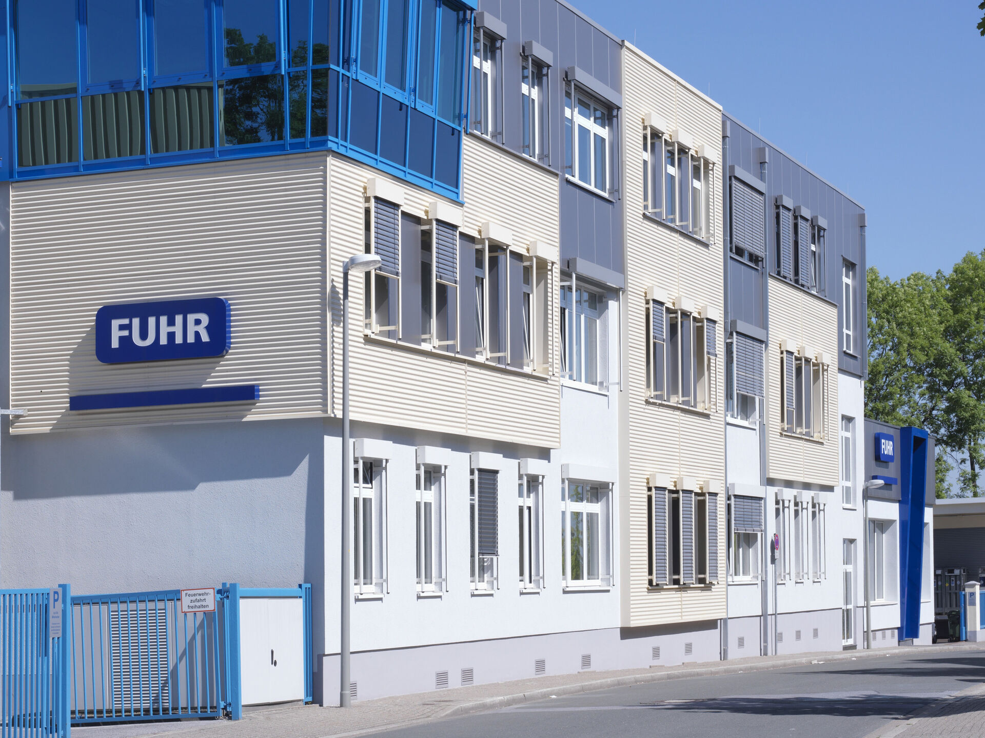 Gebäude der Firma CARL FUHR GmbH & Co. KG